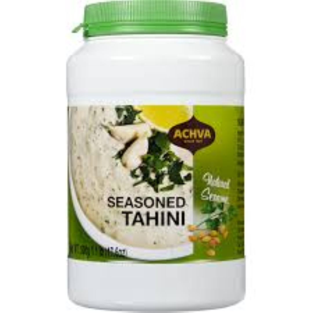 ACHVA TAHINI SEASONED 500G